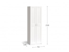 2.06.01.030.4 МАКС шкаф 2 двери 75х61х233 серый RU в Салехарде - salekhard.ok-mebel.com | фото 4