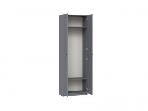2.06.01.040.4 МАКС шкаф 2 двери 75х38х233 серый RU в Салехарде - salekhard.ok-mebel.com | фото