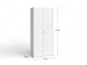 2.06.01.050.4 МАКС шкаф 2 двери 100х61х233 серый RU в Салехарде - salekhard.ok-mebel.com | фото 4
