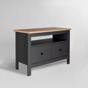 2.08.03.080.15 САГА тумба 2 ящика серая/ясень RU в Салехарде - salekhard.ok-mebel.com | фото