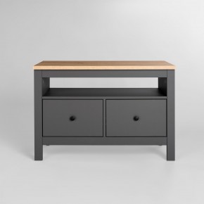 2.08.03.080.15 САГА тумба 2 ящика серая/ясень RU в Салехарде - salekhard.ok-mebel.com | фото 2