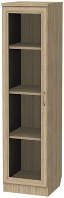 Шкаф для книг узкий арт. 212 в Салехарде - salekhard.ok-mebel.com | фото 4