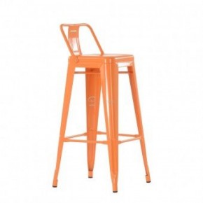 Барный стул Barneo N-242 Tolix Style 2003 Оранжевый в Салехарде - salekhard.ok-mebel.com | фото 1
