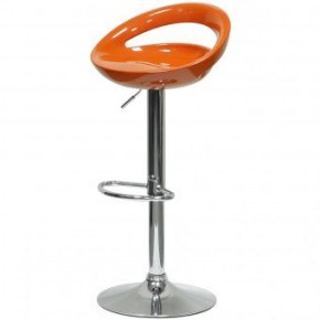 Барный стул Barneo N-6 Disco оранжевый глянец в Салехарде - salekhard.ok-mebel.com | фото