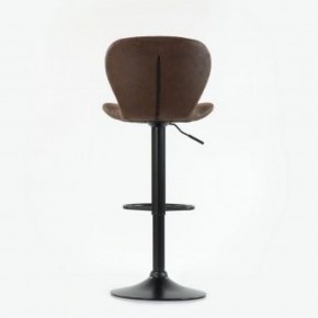 Барный стул Barneo N-86 Time / Black / VPU Brown Vintage коричневый винтаж PK970-18 в Салехарде - salekhard.ok-mebel.com | фото 2