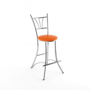 Барный стул Трилогия оранжевый-843 в Салехарде - salekhard.ok-mebel.com | фото