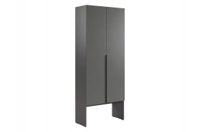 БАСКО Шкаф двухдверный L800 (графит) в Салехарде - salekhard.ok-mebel.com | фото