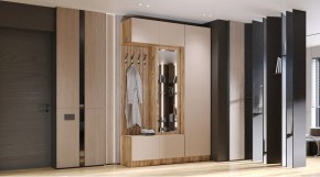 БАВАРИЯ Прихожая (дуб вотан/кашемир) в Салехарде - salekhard.ok-mebel.com | фото