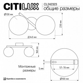 Бра Citilux Ronny CL242323 в Салехарде - salekhard.ok-mebel.com | фото 9
