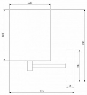 Бра Eurosvet Brume 60174/1 латунь в Салехарде - salekhard.ok-mebel.com | фото 5