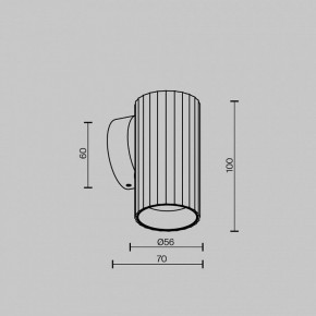 Бра Maytoni Calipso C106WL-01-GU10-B в Салехарде - salekhard.ok-mebel.com | фото 6