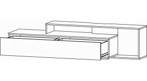 ДАЛЛАС Гостиная (модульная) цемент темный в Салехарде - salekhard.ok-mebel.com | фото 6