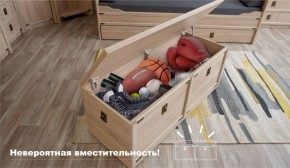 Детская Система Валенсия Сундук Дуб сонома в Салехарде - salekhard.ok-mebel.com | фото 3