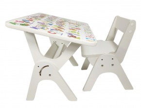 Детский растущий стол-парта и стул Я САМ "Умка" (Алфавит) в Салехарде - salekhard.ok-mebel.com | фото 3