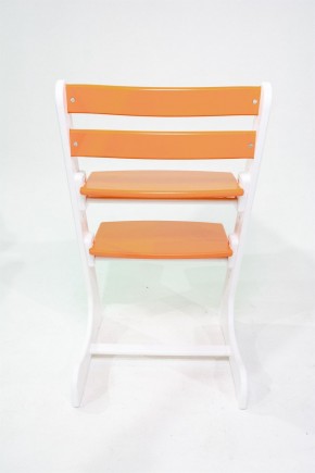 Детский растущий стул Конёк Горбунёк Комфорт ( Бело-оранжевый) в Салехарде - salekhard.ok-mebel.com | фото 5