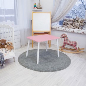 Детский стол Rolti Baby (розовый/белый, массив березы/мдф) в Салехарде - salekhard.ok-mebel.com | фото 1