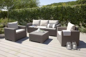 Диван Калифорния 3-х местный (California 3 Sofa), коричневый в Салехарде - salekhard.ok-mebel.com | фото 3
