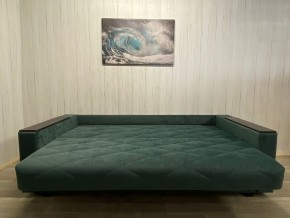 Диван Престиж-15 (НПБ+МДФ) велюр Sensey bottle green в Салехарде - salekhard.ok-mebel.com | фото 4