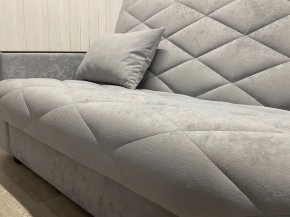 Диван Престиж-15 (НПБ+МДФ) велюр Sensey silver в Салехарде - salekhard.ok-mebel.com | фото 7