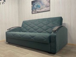 Диван Престиж-16 (НПБ+МДФ) велюр Sensey bottle green в Салехарде - salekhard.ok-mebel.com | фото 4