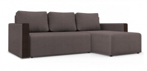 Диван угловой Алиса 3 Vital COCOA - Teos Dark Brown в Салехарде - salekhard.ok-mebel.com | фото