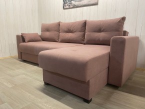 Диван угловой Комфорт-3 (НПБ) велюр Luma 16 в Салехарде - salekhard.ok-mebel.com | фото 2