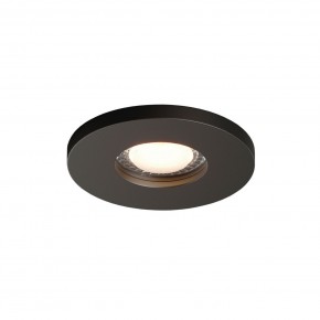 DK2036-BK Встраиваемый светильник влагозащ., IP 44, до 15 Вт, GU10, LED, черный, алюминий в Салехарде - salekhard.ok-mebel.com | фото 3