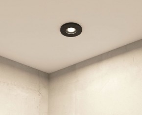 DK2036-BK Встраиваемый светильник влагозащ., IP 44, до 15 Вт, GU10, LED, черный, алюминий в Салехарде - salekhard.ok-mebel.com | фото 7