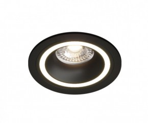 DK2060-BK Встраиваемый светильник IP 20, до 15 Вт, GU10, LED, черный, алюминий в Салехарде - salekhard.ok-mebel.com | фото