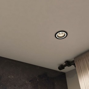 DK2060-BK Встраиваемый светильник IP 20, до 15 Вт, GU10, LED, черный, алюминий в Салехарде - salekhard.ok-mebel.com | фото 4