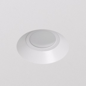 DK2081-WH Встраиваемый точечный светильник для натяжных ПВХ потолков INVIZ, IP 20, до 9 Вт, GU10, LED, белый, ABS-пластик в Салехарде - salekhard.ok-mebel.com | фото 2