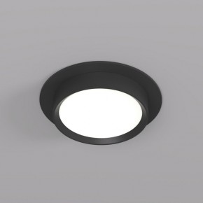 DK2090-BK Встраиваемый светильник FLAT, IP 20, до 15 Вт, GX53, LED, черный, алюминий в Салехарде - salekhard.ok-mebel.com | фото