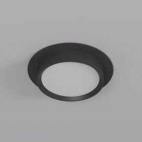 DK2090-BK Встраиваемый светильник FLAT, IP 20, до 15 Вт, GX53, LED, черный, алюминий в Салехарде - salekhard.ok-mebel.com | фото 2