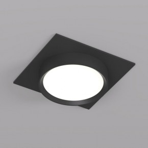 DK2091-BK Встраиваемый светильник FLAT, IP 20, до 15 Вт, GX53, LED, черный, алюминий в Салехарде - salekhard.ok-mebel.com | фото