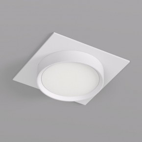 DK2091-WH Встраиваемый светильник FLAT, IP 20, до 15 Вт, GX53, LED, белый, алюминий в Салехарде - salekhard.ok-mebel.com | фото 2