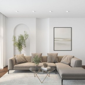 DK2091-WH Встраиваемый светильник FLAT, IP 20, до 15 Вт, GX53, LED, белый, алюминий в Салехарде - salekhard.ok-mebel.com | фото 5