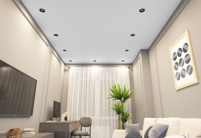 DK2120-BK Встраиваемый светильник, IP 20, 50 Вт, GU10, черный, алюминий в Салехарде - salekhard.ok-mebel.com | фото 6