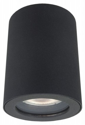 DK3007-BK Накладной светильник влагозащ., IP 44, 15 Вт, GU10, черный, алюминий в Салехарде - salekhard.ok-mebel.com | фото 2