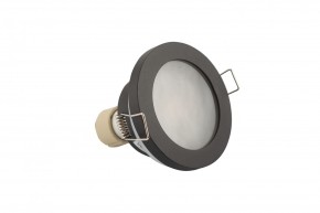 DK3012-BK Встраиваемый светильник влагозащ., IP 44, 50 Вт, GU10, черный, алюминий в Салехарде - salekhard.ok-mebel.com | фото 4