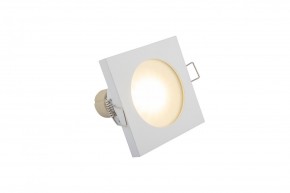 DK3014-WH Встраиваемый светильник влагозащ., IP 44, 50 Вт, GU10, белый, алюминий в Салехарде - salekhard.ok-mebel.com | фото 3