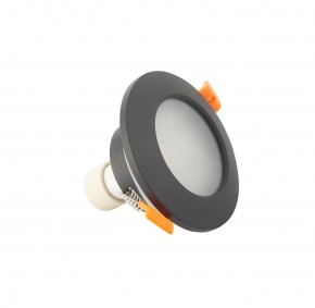 DK3016-BK Встраиваемый светильник влагозащ., IP 65, 50 Вт, GU10, черный, алюминий в Салехарде - salekhard.ok-mebel.com | фото 4