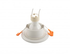 DK3016-WH Встраиваемый светильник влагозащ., IP 65, 50 Вт, GU10, белый, алюминий в Салехарде - salekhard.ok-mebel.com | фото 6