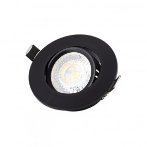 DK3020-BK Встраиваемый светильник, IP 20, 10 Вт, GU5.3, LED, черный, пластик в Салехарде - salekhard.ok-mebel.com | фото