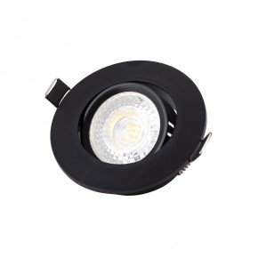 DK3020-BK Встраиваемый светильник, IP 20, 10 Вт, GU5.3, LED, черный, пластик в Салехарде - salekhard.ok-mebel.com | фото 2