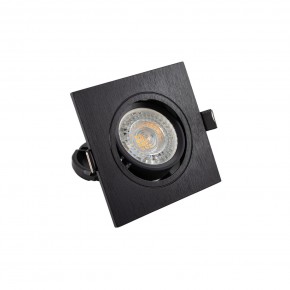 DK3021-BK Встраиваемый светильник, IP 20, 10 Вт, GU5.3, LED, черный, пластик в Салехарде - salekhard.ok-mebel.com | фото 2