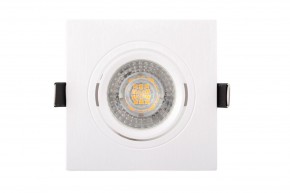 DK3021-WH Встраиваемый светильник, IP 20, 10 Вт, GU5.3, LED, белый, пластик в Салехарде - salekhard.ok-mebel.com | фото 2