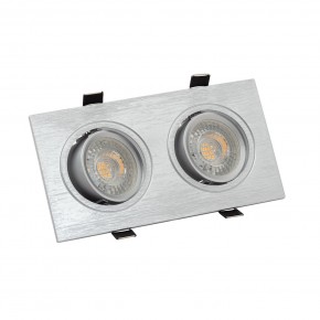 DK3022-CM Встраиваемый светильник, IP 20, 10 Вт, GU5.3, LED, серый, пластик в Салехарде - salekhard.ok-mebel.com | фото 2
