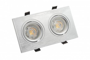 DK3022-CM Встраиваемый светильник, IP 20, 10 Вт, GU5.3, LED, серый, пластик в Салехарде - salekhard.ok-mebel.com | фото 3