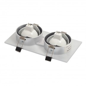 DK3022-CM Встраиваемый светильник, IP 20, 10 Вт, GU5.3, LED, серый, пластик в Салехарде - salekhard.ok-mebel.com | фото 4