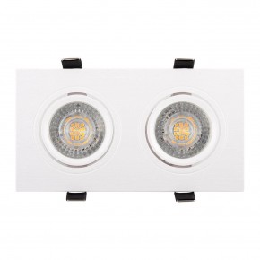 DK3022-WH Встраиваемый светильник, IP 20, 10 Вт, GU5.3, LED, белый, пластик в Салехарде - salekhard.ok-mebel.com | фото 2